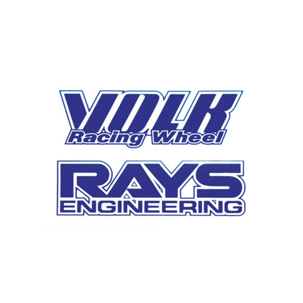 Volk Racing TE37 Repair Disk Sticker Black (SET) main image 0