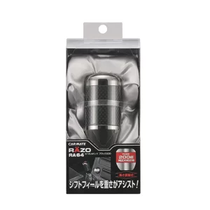 Car Mate Razo – Carbon Dark Chrome 200g Shift Knob #RA64 