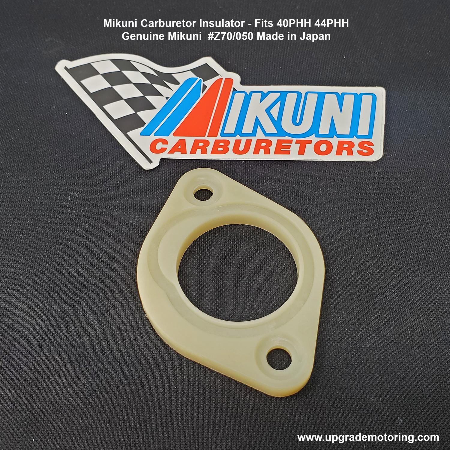 Mikuni Carburetor Insulator - 40PHH 44PHH #Z70/050 - Upgrade Motoring