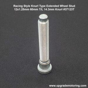 Racing Style Knurl Type Wheel Stud – 12×1.25mm 60mm 14.3mm Knurl #37123T