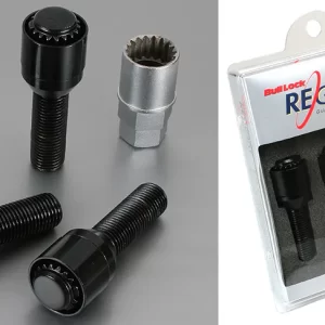 Bull Lock RE-Guard Ring Sys Lock Bolt Cone Blk 14×1.5 28mm #R630B-28