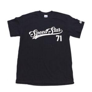 SSR Wheels – T-Shirt Speed Star 71 Black Large #TYSS107L