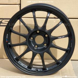 SSR Type F Euro 18×8.5 5×112 +32 MBK Wheel Single