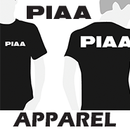 PIAA T-Shirt – Black with White Logo – Large