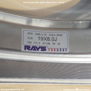 Versus Isotta Viale Spoke 19×8.0 5×114.3 +38 DC Wheel Single 