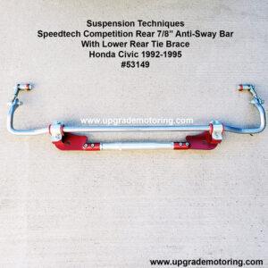 Suspension Techniques Speedtech Competition Rear Sway Bar w/LTB Civic 92-95 #53149