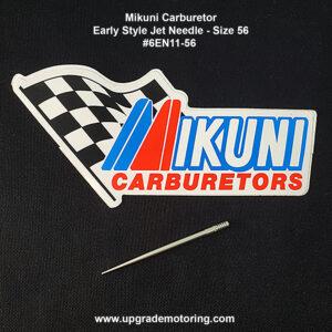 Mikuni Carburetor – TMX35 Early Style Jet Needle Size 56 #6EN11-56