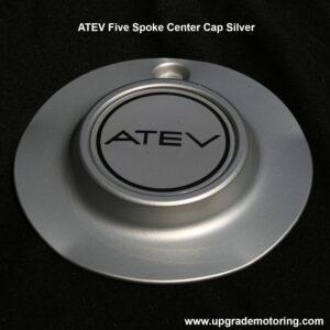 ATEV Type A Wheel – Five Star – Center Cap/Lug Cover – Silver 
