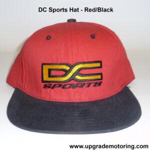 DC Sports Embroidered Logo Hat – Red / Black