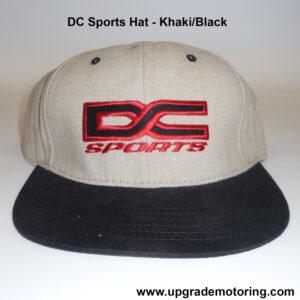 DC Sports Embroidered Logo Hat – Khaki / Black