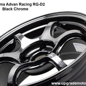 Yokohama Advan Racing RG-D2 Wheel 15×8.0 4×100 +35 Black Chrome
