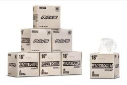 Rays Wheel Package Tissue Box #WRAYSWTB24S