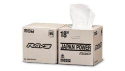 Rays Wheel Package Tissue Box #WRAYSWTB24S