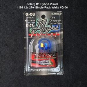 Polarg B1 Hybrid Visual – 1156 12v 27w Single Pack White #G-06