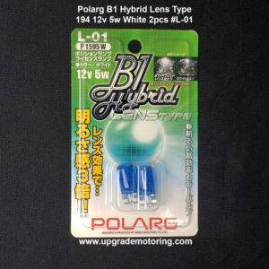 Polarg B1 Hybrid Lens Type – 168 12v 5w White 2pc #L-01