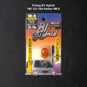 Polarg B1 Hybrid – 168 12v 18w Amber Single #M-5