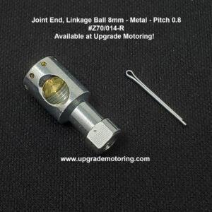 Joint End, Linkage Ball 8mm, Metal, Pitch 0.8 #Z70/014-R