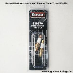 Russell Performance Speed Bleeder 7mm X 1.0 Pair #639570