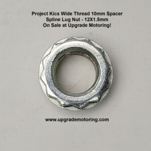 Project Kics Wide Thread 10mm Spacer – Spline Lug 12X1.5mm