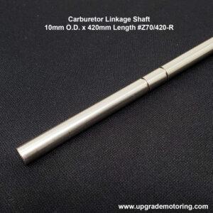 Carburetor Linkage Shaft – 10mm O.D. x 420mm Length #Z70/420-R
