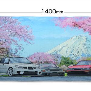 Tomei Bath Towel GDB/BNR32/AE86 Cherry Blossom Mt. Fuji #TG901A-0000A