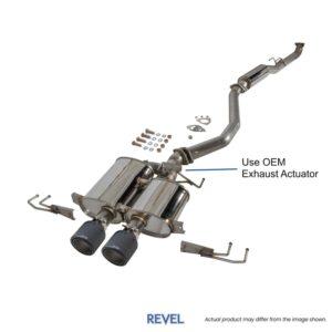 Revel Medallion Touring Premier Exhaust – Civic Type R Carbon #T71209C