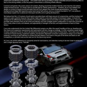 Cusco LSD Type RS 1.5 Way Front – Skyline GTR BNR32 #LSD 137 C15