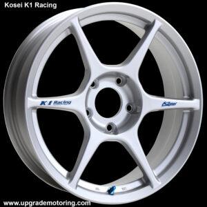 Kosei K1 Racing 17×8.5 +40 5X114.3 Silver Wheel