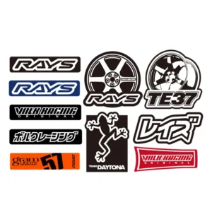 Rays Engineering – Mix Sticker 30mm 10pc Set