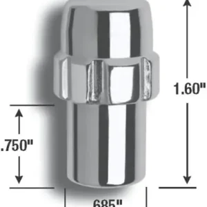 Gorilla Lock Set – Std Mag Closed 7/16″-20 – Set of 4 #73671N