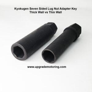 Kyokugen Seven Sided Lug Nut Adapter Key – Thin Wall Design #30884