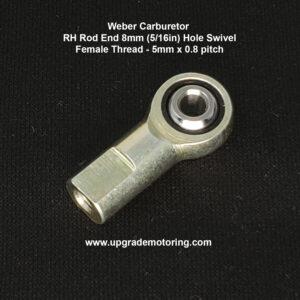 Weber Carburetor – RH Rod End 8mm (5/16in) Hole Swivel #99024.130T