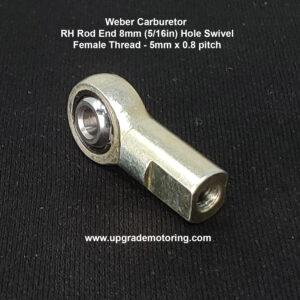 Weber Carburetor – RH Rod End 8mm (5/16in) Hole Swivel #99024.130T
