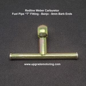 Weber Carburetor – Fuel Pipe “T” Fitting Banjo/8mm Barb #10536.034