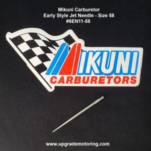 Mikuni Carburetor – TMX35 Early Style Jet Needle Size 58 #6EN11-58
