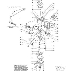 Mikuni Carburetor – HSR48 (Polished) Race Kit #48-2P