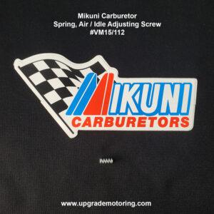 Mikuni Carburetor – Spring, Air/Idle Adjusting Screw #VM15/112