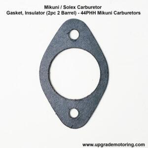 Mikuni / Solex Carburetor – Gasket, Insulator (2pc 2 Barrel) 44PHH – Each