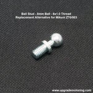 Mikuni Carburetor – Ball Stud, Linkage – 8mm Ball M6x1.0 Replacement #Z70/003-R