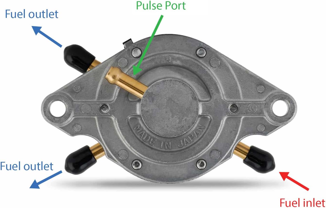 Mikuni Fuel Pump - Dual Outlet Pulse Fuel Pump #D52-176 - On Sale at Upgrade Motoring!