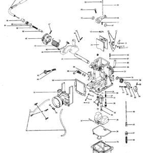 Mikuni Racing – TM 34mm Flat Slide Series Carburetor #TM36-68